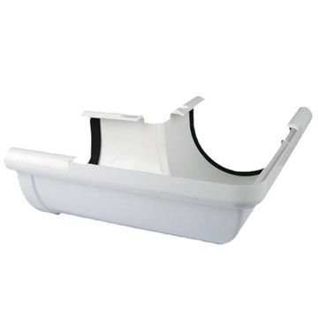 UPVC Gutter External Angle VYNADEEP
