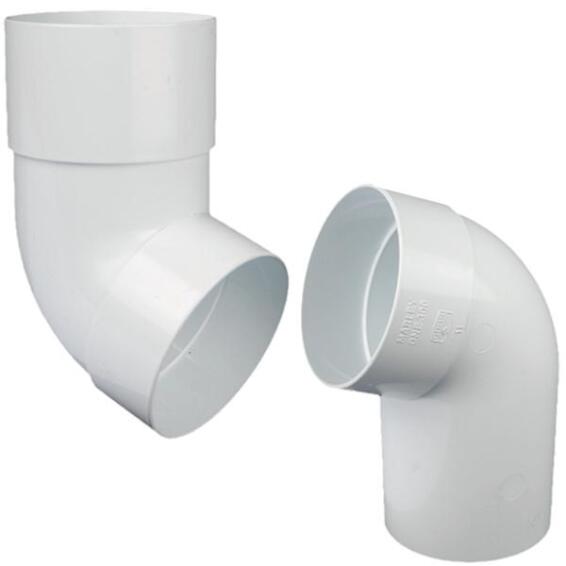 UPVC Round Downpipe Swanneck 110o VYNADEEP