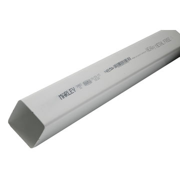 UPVC Downpipe 3m Streamline