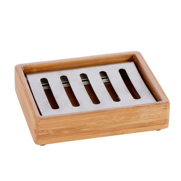 SOAP DISH NATURAL BAMBOO SENSEA