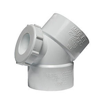Access bend MARLEY 40mm x 135 degree pvc