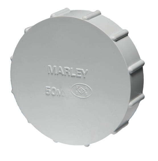 Stop end MARLEY male 50mm pvc