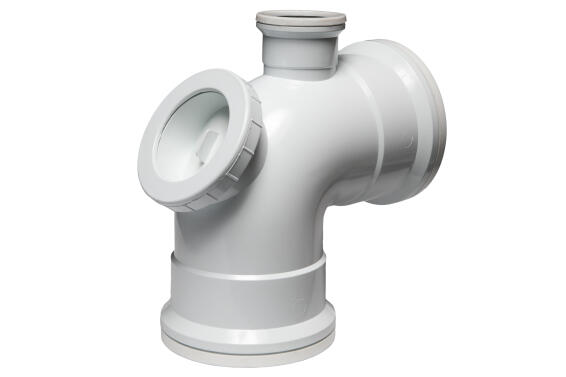 Vent horn bend MARLEY 110mm X 87,5 degree