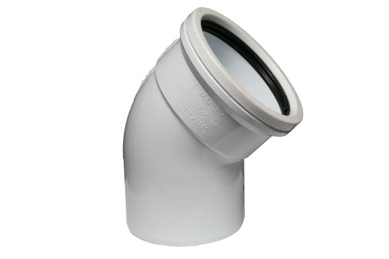 Plain bend MARLEY 110mm x 135 degree pvc