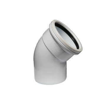 Plain bend MARLEY 110mm x 135 degree pvc