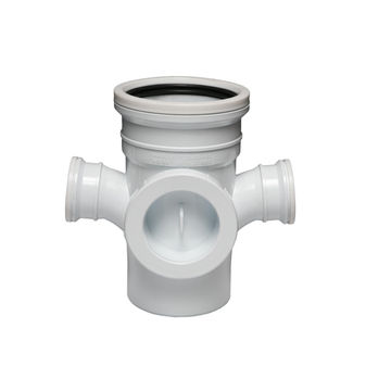 Double access junction MARLEY reducing 110mm x 95 degree pvc
