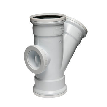 Single access junction MARLEY 110mm x 135 degree