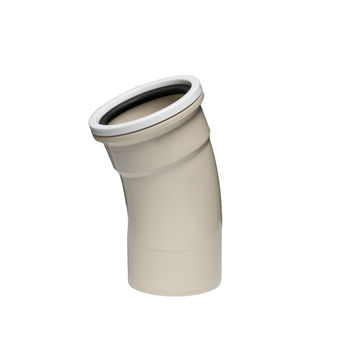 PVC Underground Bend 1/16 Plain 110mm
