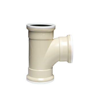 PVC Underground Junction 90 Degrees Square 110mm