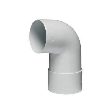UPVC Round Downpipe 90o bend VYNADEEP