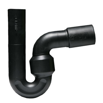 P trap MARLEY plain 32mm x 40mm black