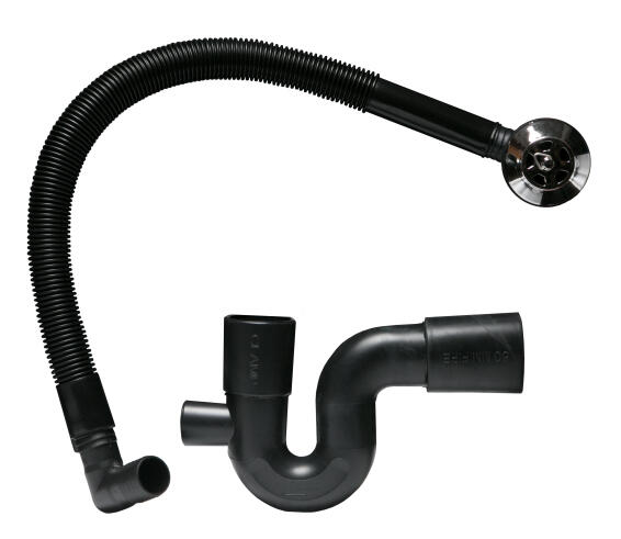 Bath trap MARLEY with overflow reseal 40mm x 50mm black