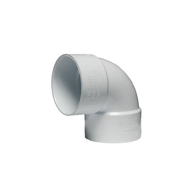 Plain bend MARLEY 50mm x 87,5 degree pvc