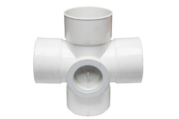 Double junction MARLEY plain 110mm x 110mm 95 degree pvc