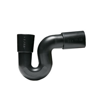 Mini p trap MARLEY 32mm x 40mm black
