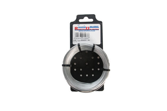 Alarm wire braided aluminium 1.1mm x 35m