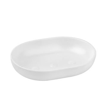 Soap dish plastic SENSEA easy white matt