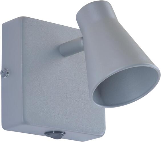 INSPIRE SINGLE SPOTLIGHT GU10 LED 7W METAL CONCRETE