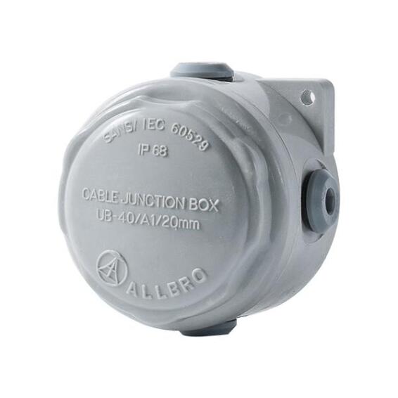 Junction Box Ip68 Round Ub40/A1/20 Allbro