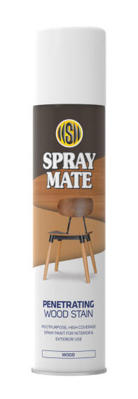 WOODSTAIN SPRAYMATE DEEP GREY 250ML