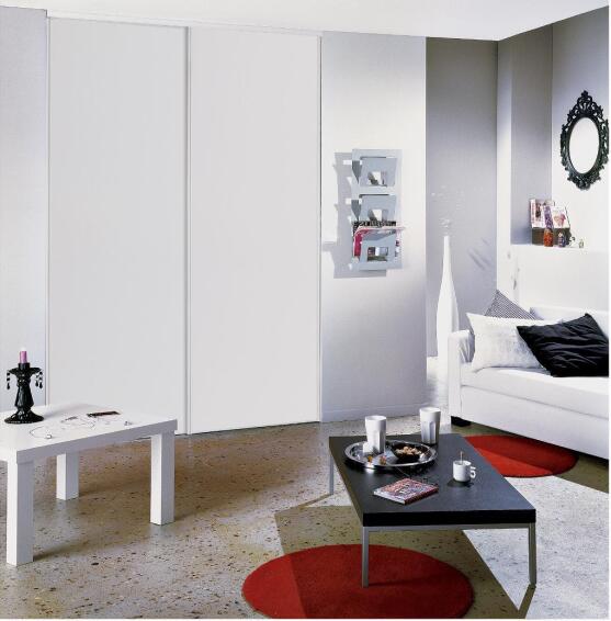 Wardrobe sliding door white h250xw78cm