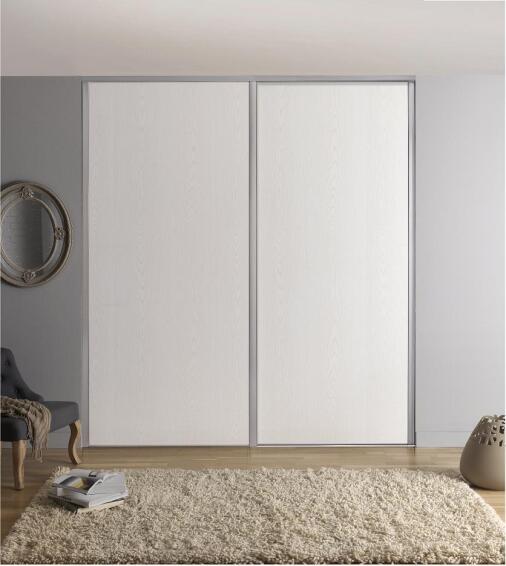 Wardrobe sliding door allure white H250cm x W62cm | LEROY MERLIN South ...