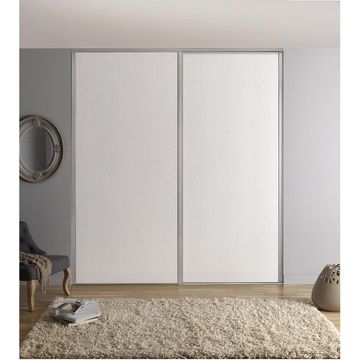 Wardrobe sliding door white h250xw62cm