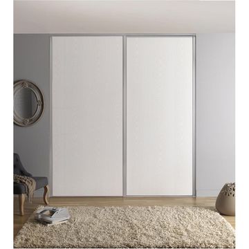 Wardrobe sliding door white h250xw92cm