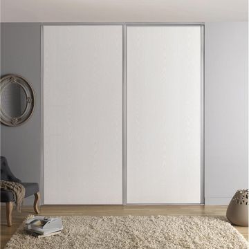 Wardrobe sliding door white h250xw92cm