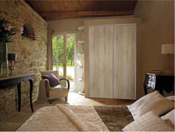 Allure single sliding door wild oak w62cm x h250cm