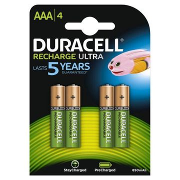 Rechargeable battery AAA 850MAh DURACELL AAA x4