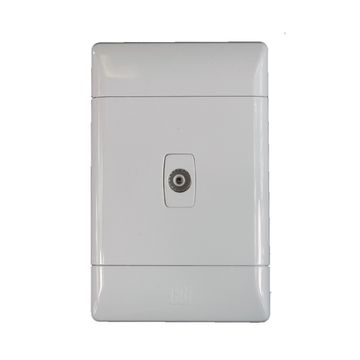 CBI TV Socket white 2x4