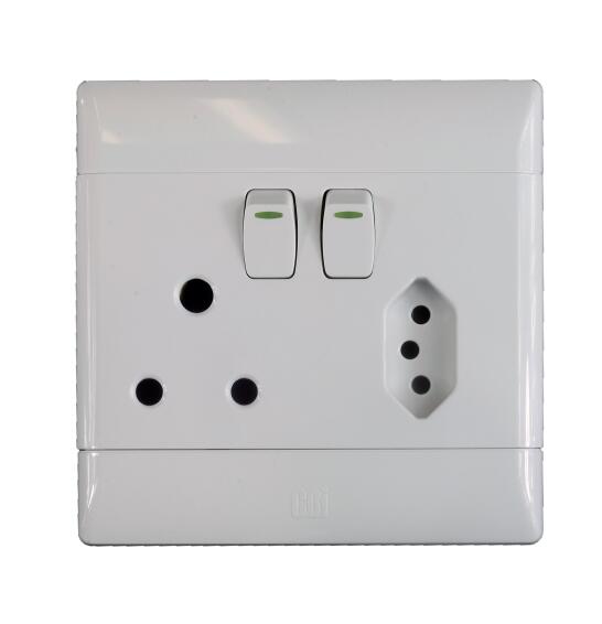 CBI Socket white 1x3 & 1x2 pin 4x4