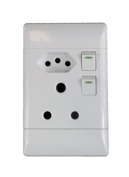 CBI Socket white 1x3 & 1x2 pin 2x4
