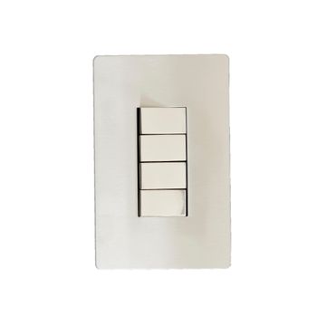 Switch CBI ELECTRIC metal 4 lever 2 way 2x4