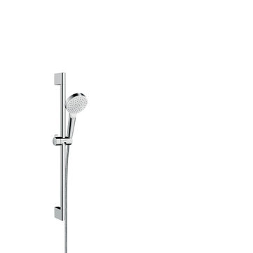 Hansgrohe crometta vario shower set with shower bar 65cm and soap dish