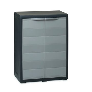 Resin cabinet W65xH87xD38cm 