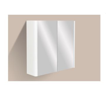 600 cuba mirror white