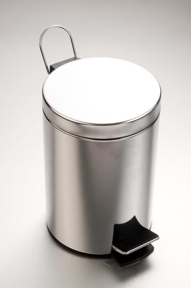 3l dustbin stainles steel