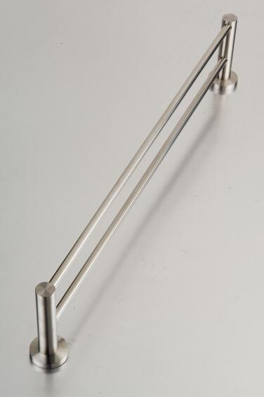 Gio Inox Double Rail Wall Mounted 76cm 