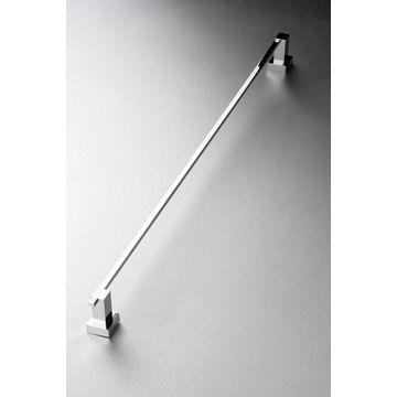 Gio Malta single wall mounted towel rail 760mm