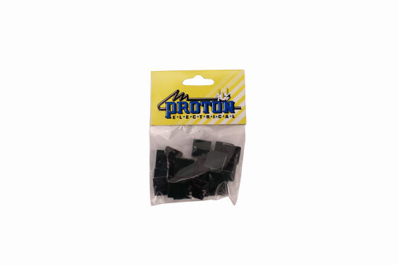 Cable tie cradle small PROTON black x20