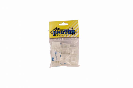 Cable tie cradle large PROTON white x20