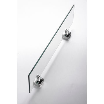 Gio rieti wall mounted glass shelf