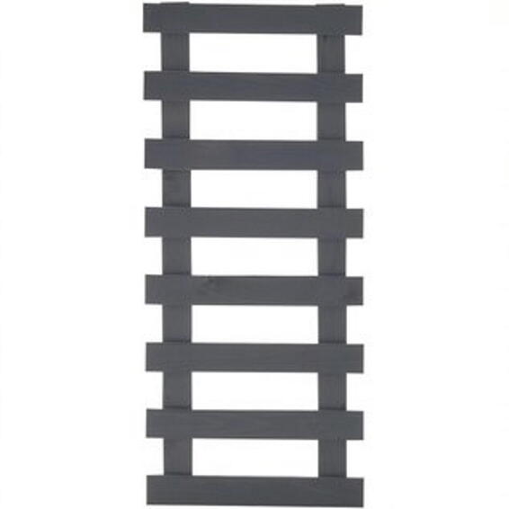 WOOD BIRDY TRELLIS DARK GREY 400x920mm