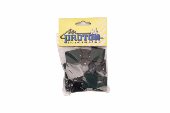Cable tie cradle large PROTON black x20