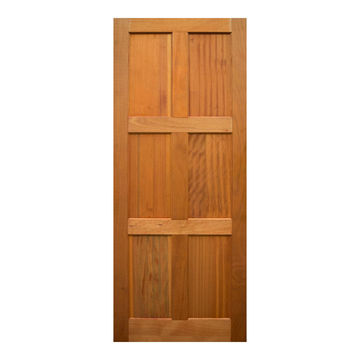 Entry Door Engineered Wood with Hardwood Veneer 6 Panel Kayo-w813xh2032mm