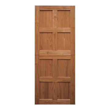 Service Stable Door Engineered Wood with Hardwood Veneer 8 Panel