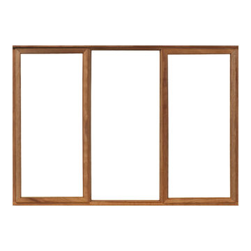 Window Side Hung Wood WB3 2 Vents -w1672xh1187mm