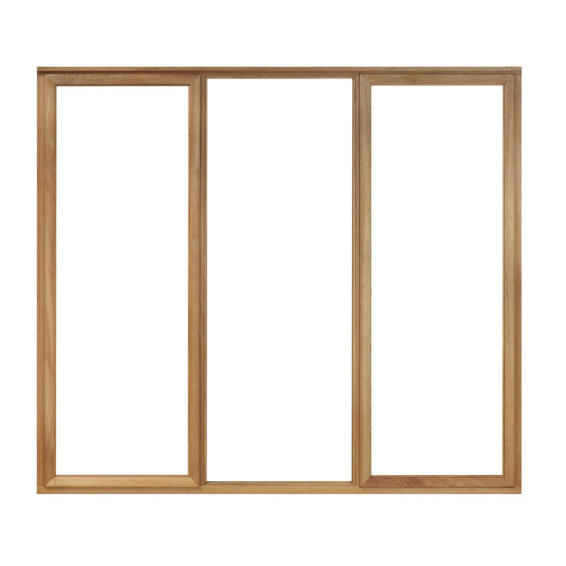 Window Side Hung Wood WA3 2 Vents-w1672xh1487mm